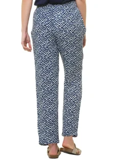 Best Pantalon fluide bleu Larges|Pantalons