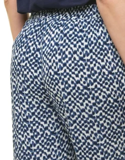 Best Pantalon fluide bleu Larges|Pantalons