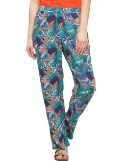 Clearance Pantalon fluide imprimé Larges|Pantalons