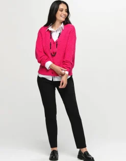 Online Pantalon habillé noir Ajustés|Pantalons