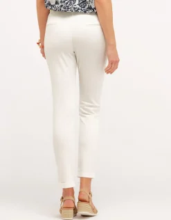 Hot Pantalon jegging écru Slims|Pantalons