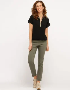 New Pantalon jegging kaki Slims|Pantalons