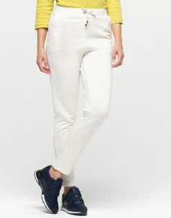 Best Pantalon jogging écru Droits|Pantalons