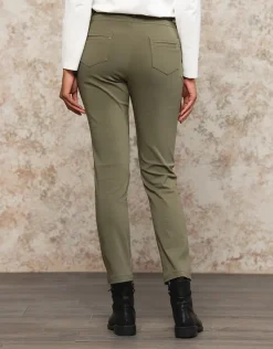 Online Pantalon kaki 7/8ème Ajustés|Pantalons