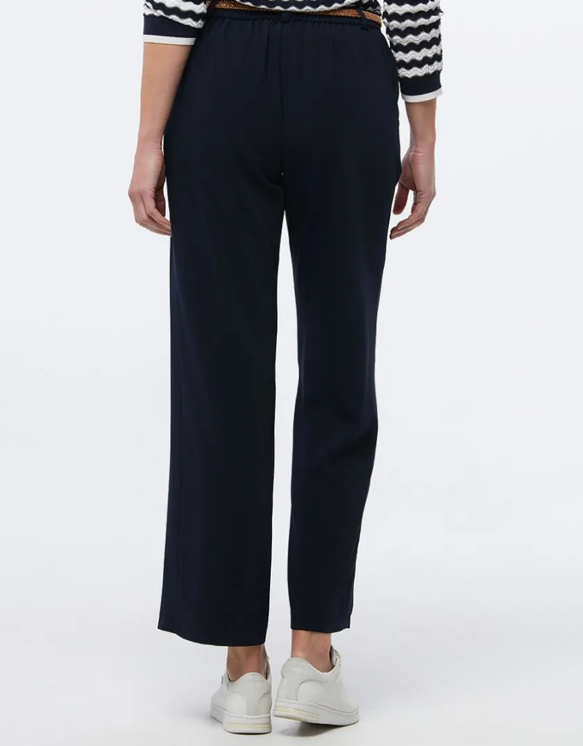 Discount Pantalon large chic bleu Larges|Pantalons