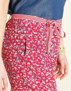 Fashion Pantalon large imprimé Larges|Droits