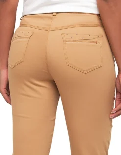 Best Pantalon marron taupe Droits|Pantalons