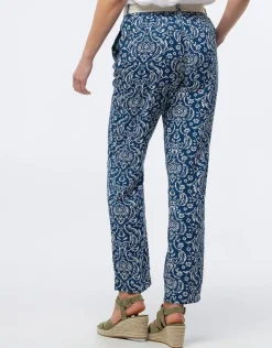 Sale Pantalon 7/8ème motif Droits|Pantalons