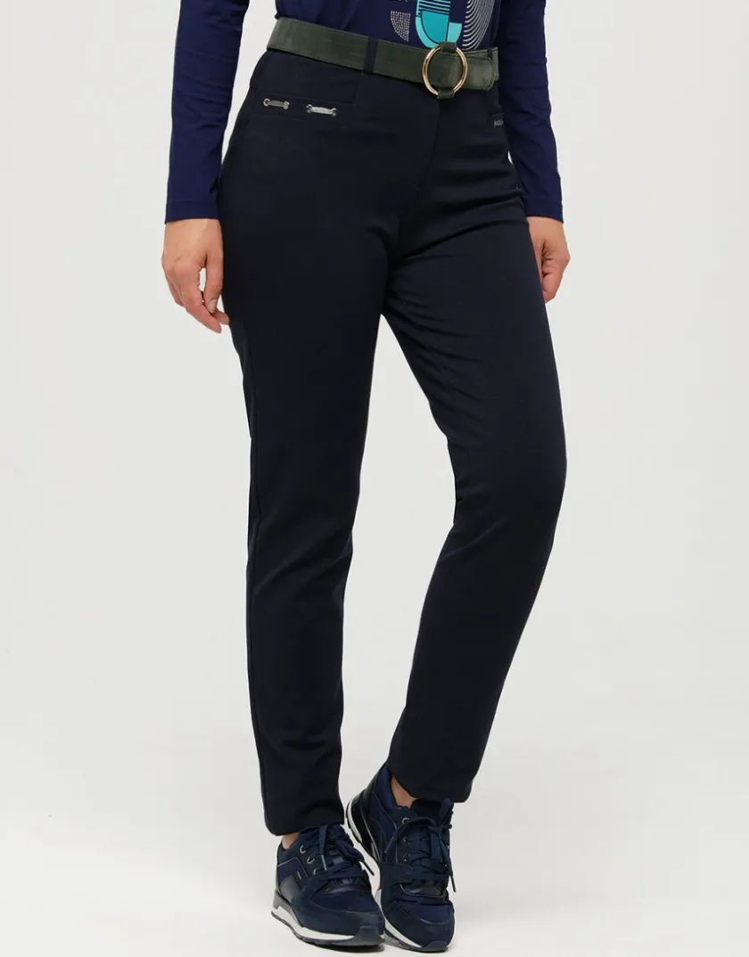 Best Pantalon milano marine Droits|Pantalons