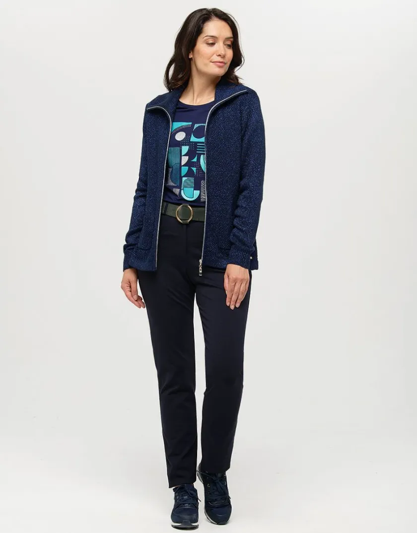Best Pantalon milano marine Droits|Pantalons