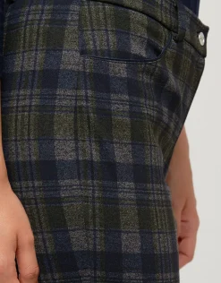 Online Pantalon milano vert Ajustés|Pantalons