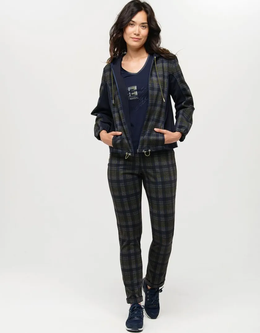 Online Pantalon milano vert Ajustés|Pantalons