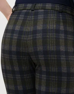Online Pantalon milano vert Ajustés|Pantalons