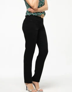 Discount Pantalon noir chic Droits|Pantalons