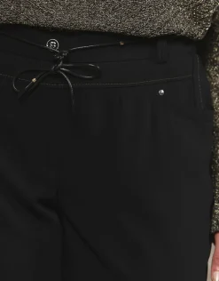 Hot Pantalon noir chic Larges|Pantalons