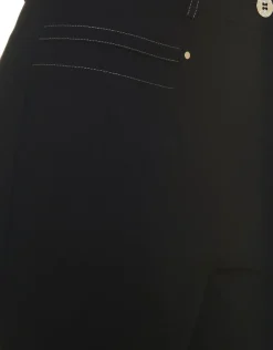 Fashion Pantalon noir chic droit Droits|Pantalons