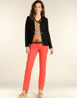 Hot Pantalon rouge slim Slims|Pantalons