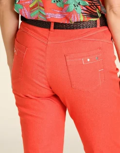 Hot Pantalon rouge slim Slims|Pantalons