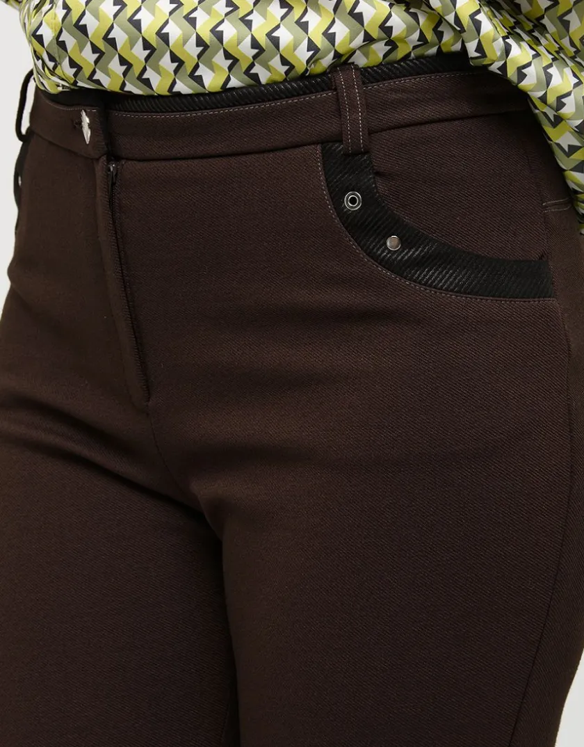 Online Pantalon slim marron Slims|Pantalons