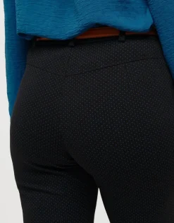 Outlet Pantalon slim motif bleu Ajustés|Slims