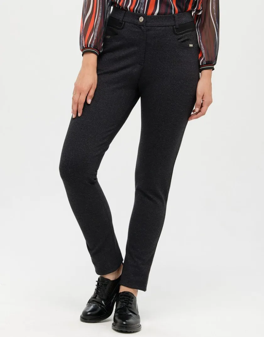 Discount Pantalon slim noir Ajustés|Slims
