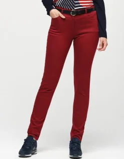 New Pantalon slim rouge Slims|Pantalons