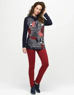 New Pantalon slim rouge Slims|Pantalons