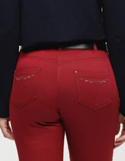 New Pantalon slim rouge Slims|Pantalons