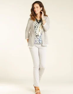 New Pantalon stretch gris Ajustés|Slims
