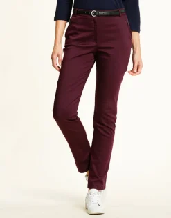 Clearance Pantalon stretch prune Ajustés|Pantalons