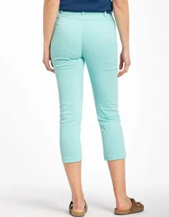Fashion Pantalon vert stretch Pantalons