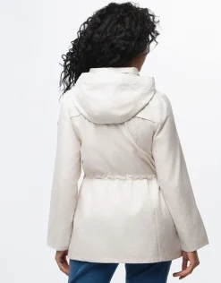 Discount Parka beige nacré Parkas|Parkas