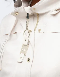 Discount Parka beige nacré Parkas|Parkas