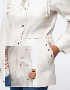Discount Parka beige nacré Parkas|Parkas