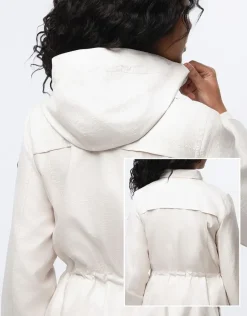 Discount Parka beige nacré Parkas|Parkas