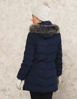 Sale Parka bleue encre Doudounes|Parkas