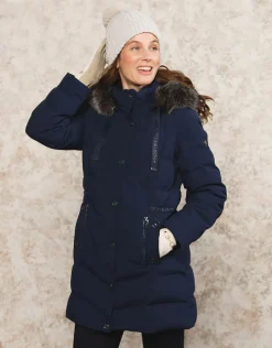 Sale Parka bleue encre Doudounes|Parkas