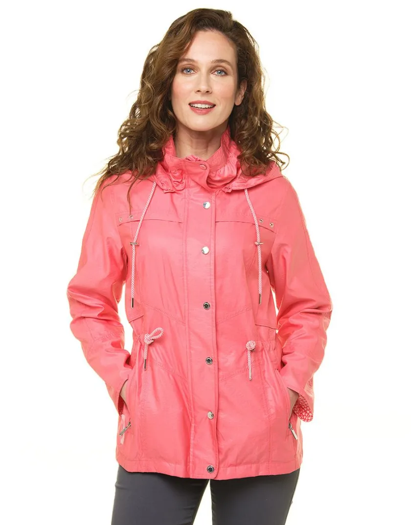 Best Parka courte rouge corail Parkas|Parkas