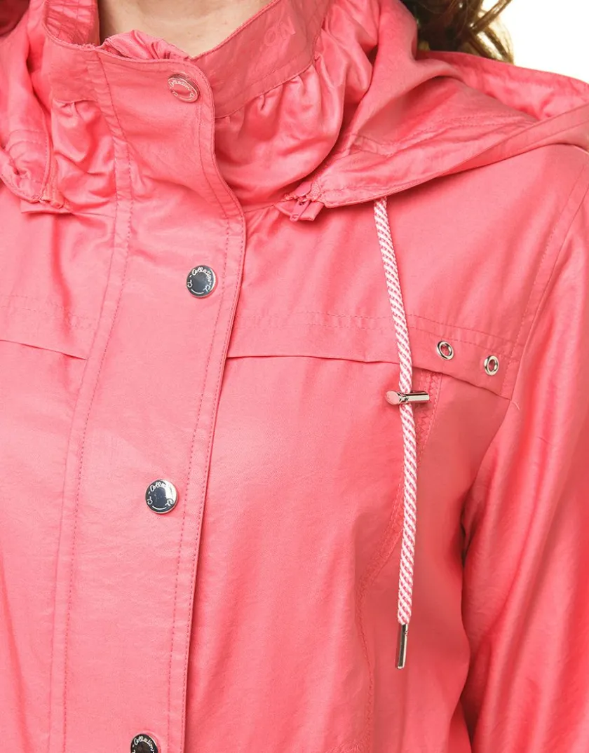 Best Parka courte rouge corail Parkas|Parkas
