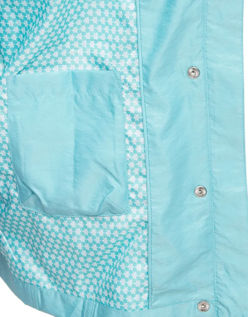 Outlet Parka courte turquoise Parkas|Parkas