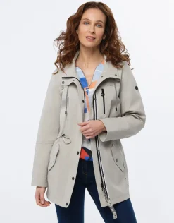 Clearance Parka gris clair Parkas|Parkas