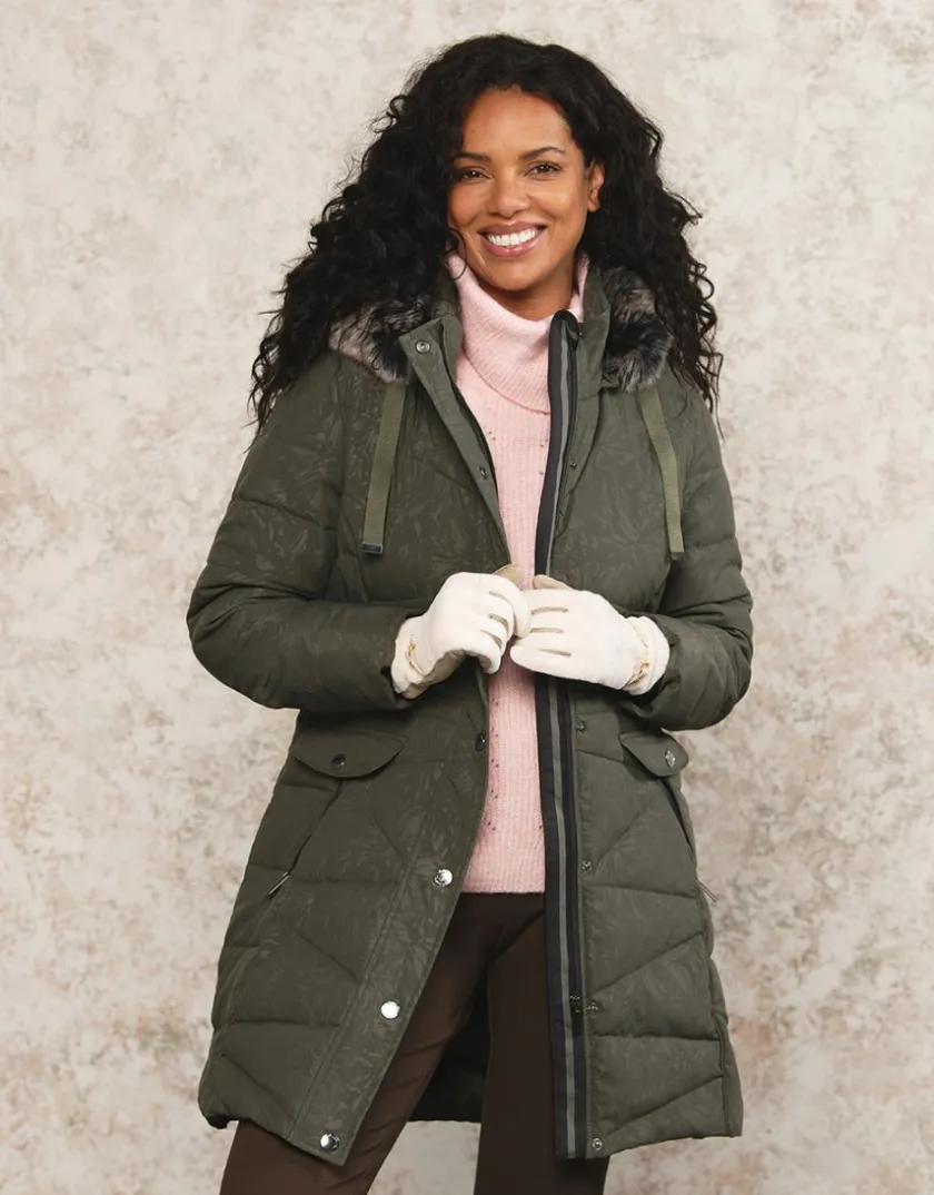 Online Parka kaki imprimée Doudounes|Parkas