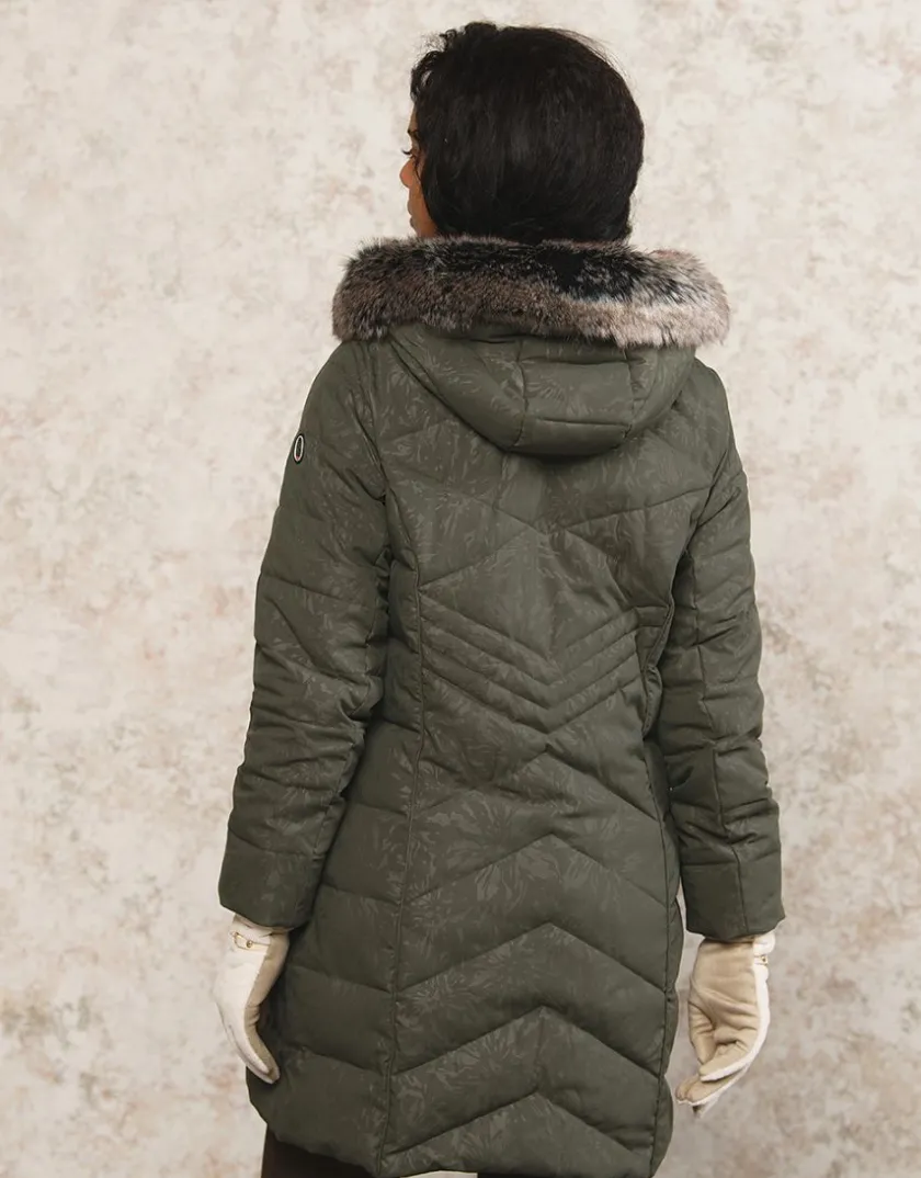 Online Parka kaki imprimée Doudounes|Parkas