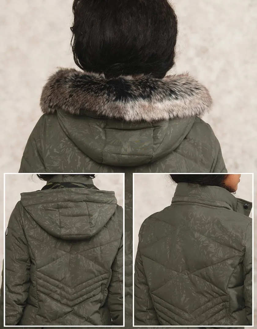 Online Parka kaki imprimée Doudounes|Parkas