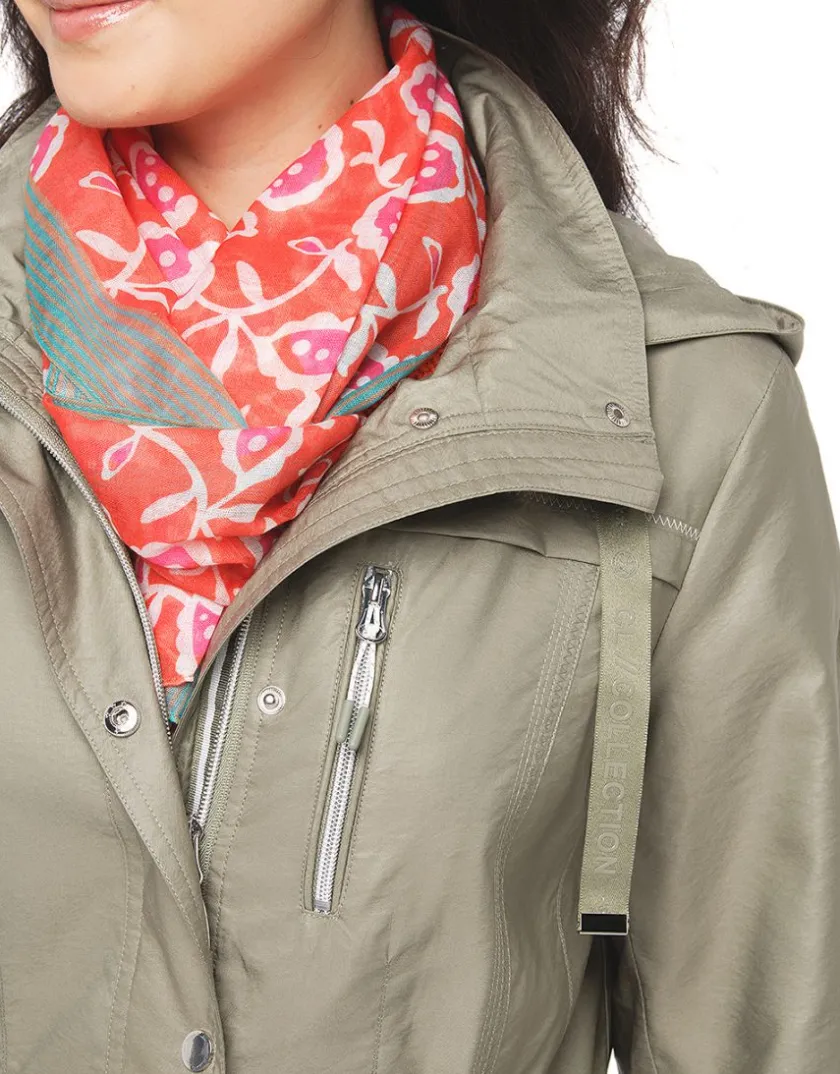 Discount Parka légère vert kaki Parkas|Parkas