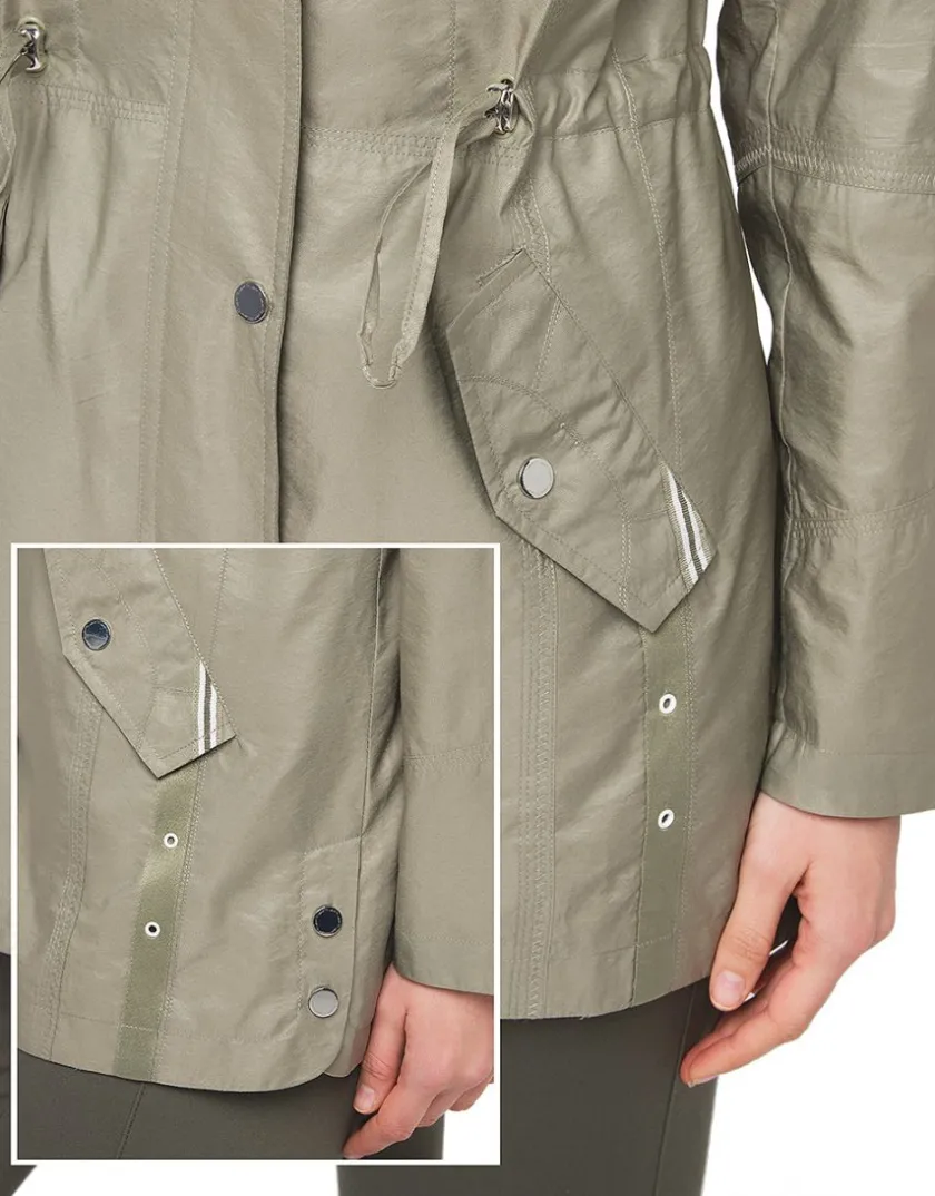Discount Parka légère vert kaki Parkas|Parkas