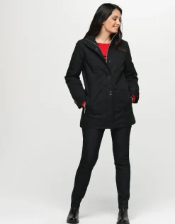 Best Parka noire Doudounes|Parkas
