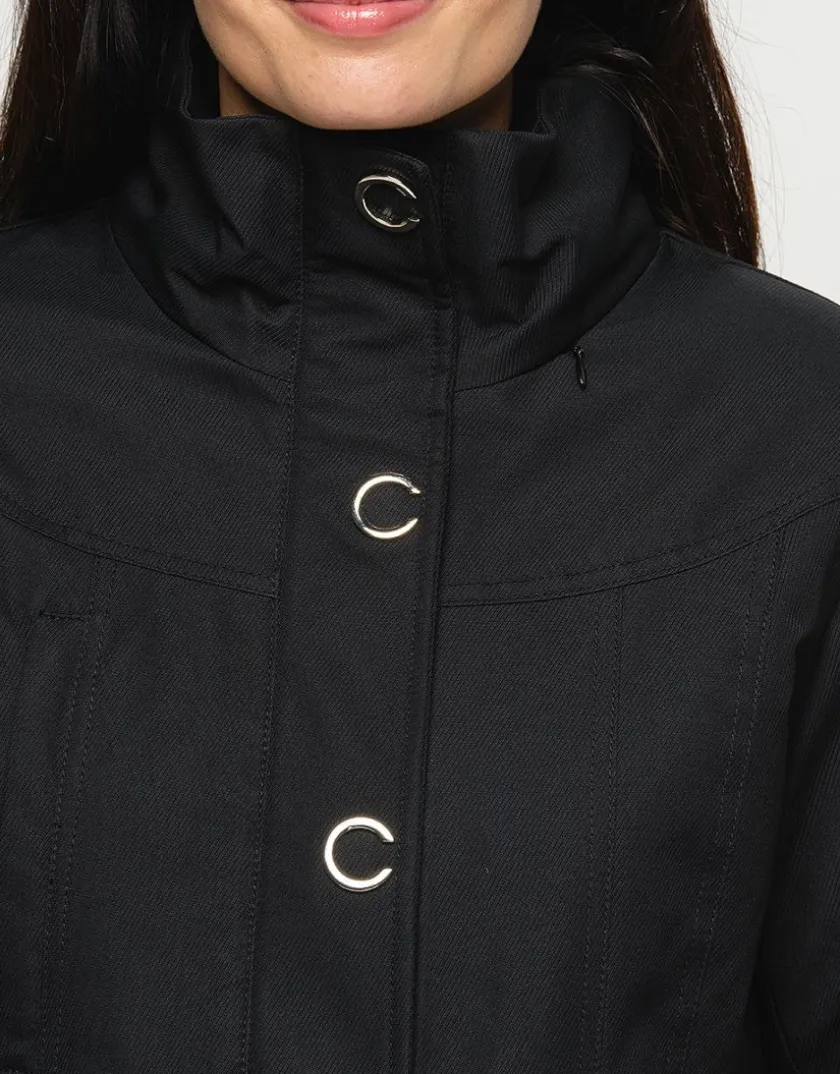 Best Parka noire Doudounes|Parkas