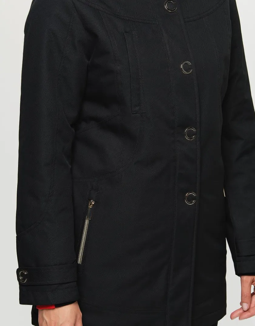 Best Parka noire Doudounes|Parkas