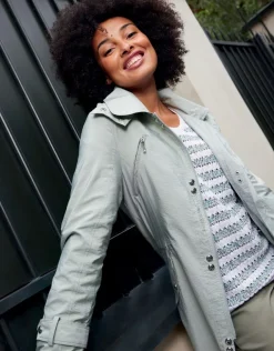 New Parka vert amande Parkas|Parkas